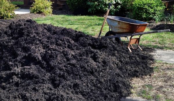 Black Mulch Delivery in Snellville