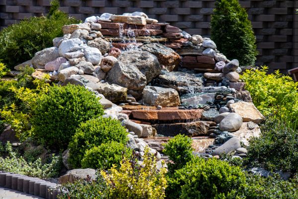River Rock Landscaping in Snellville